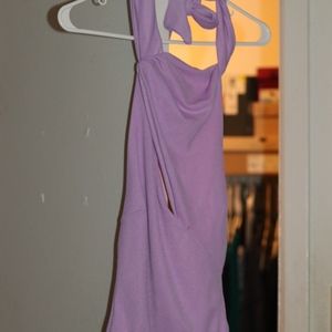 Lavender Halter Bodysuit